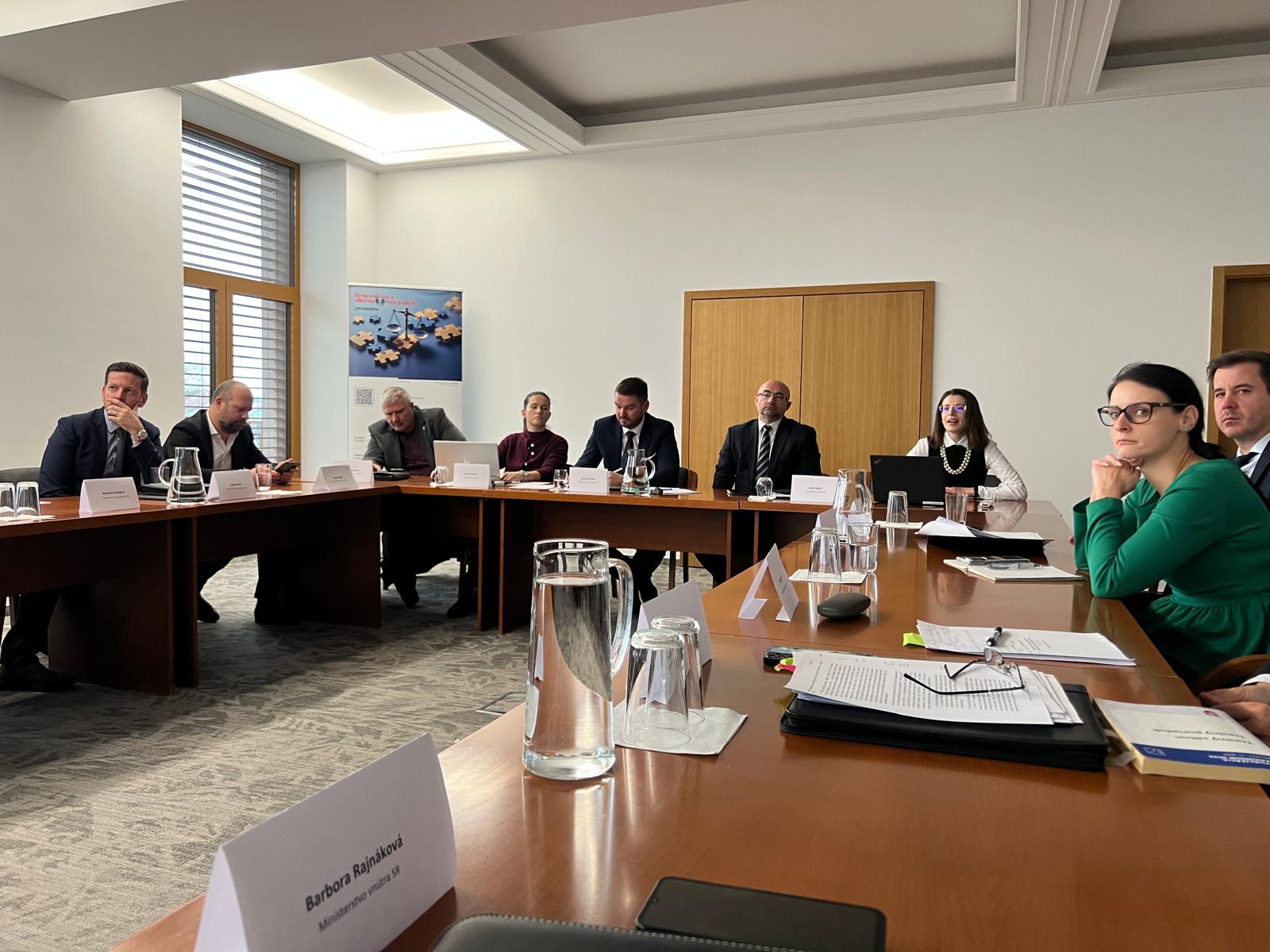 Prezentácia projektu v rámci expertnej skupiny pre prácu s odsúdenými a poškodenými